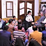 گزارش تصویری دیدار اعضای موسسه زیتون با آیت الله سید محمدجواد علوی بروجردی